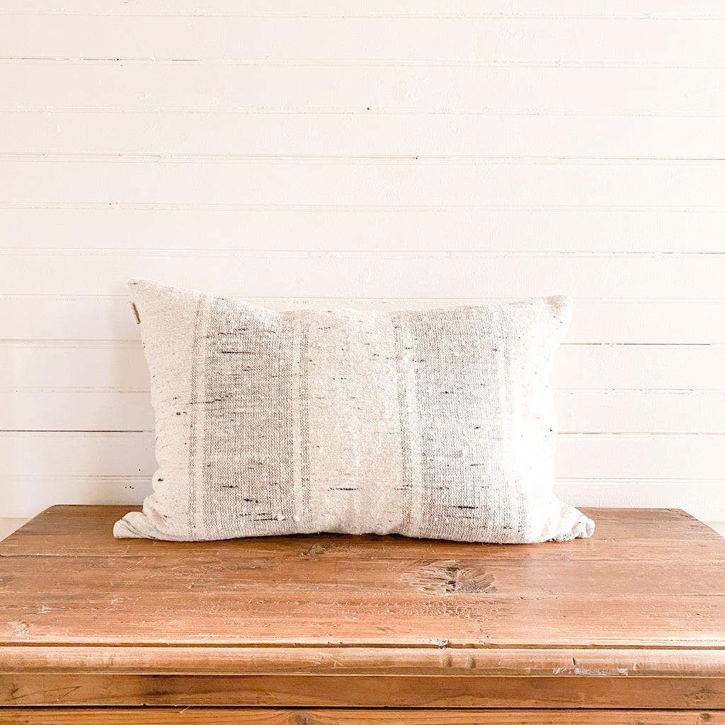 Serena Slub Pillow | Purple Rose Home