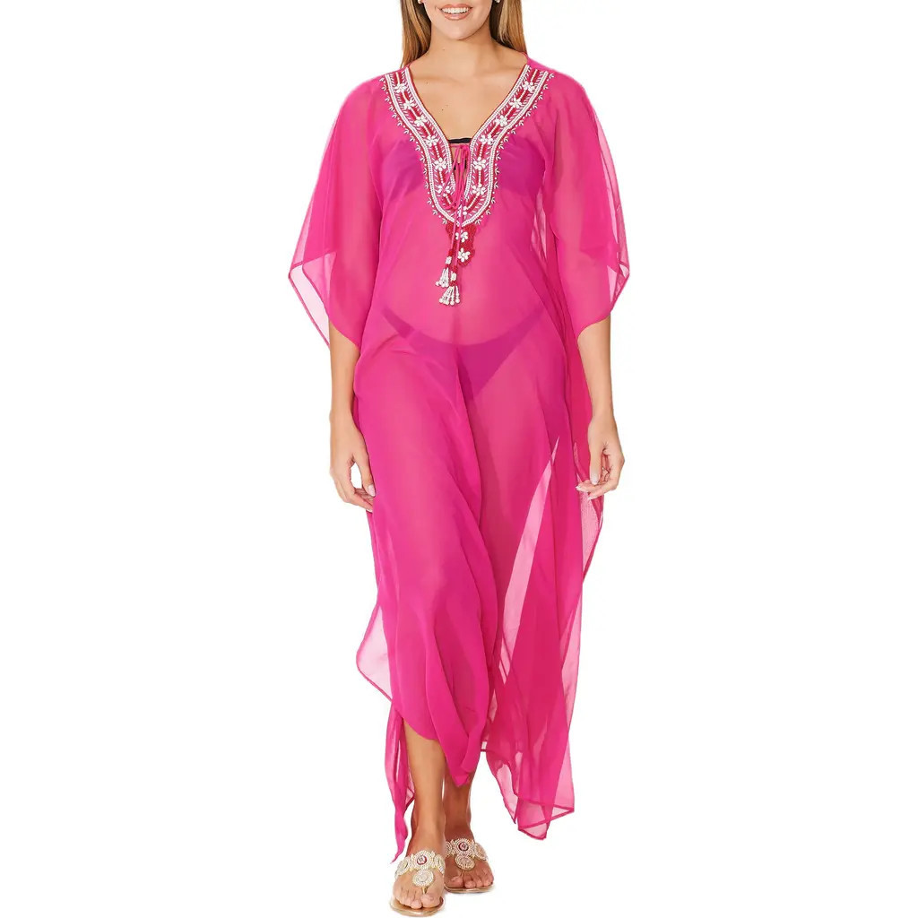 RANEES Embellished Cover-Up in Pink at Nordstrom Rack | Nordstrom Rack