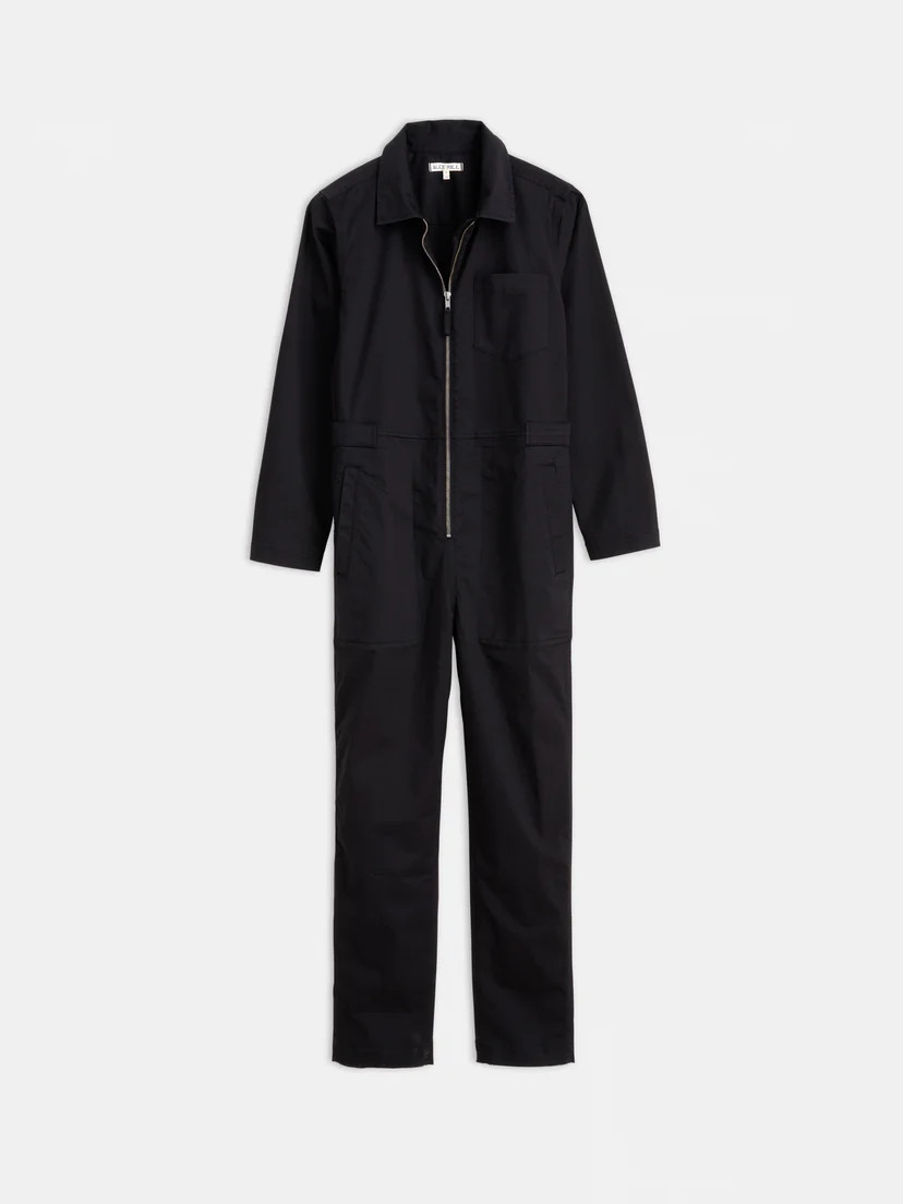 Standard Zip Front Jumpsuit in Cotton Twill | Alex Mill