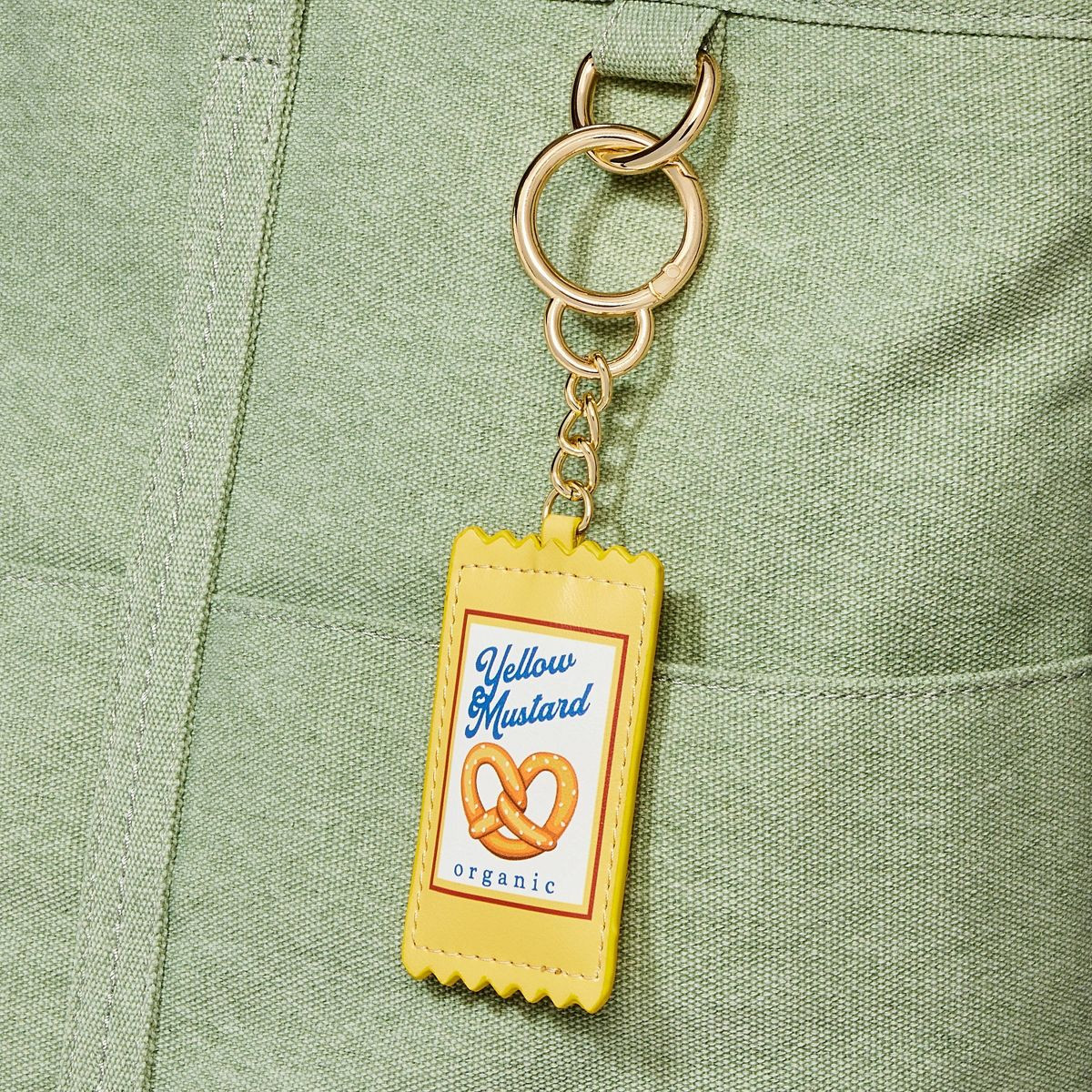 Mustard Packet Clip On Handbag Charm - Universal Thread™ Yellow | Target