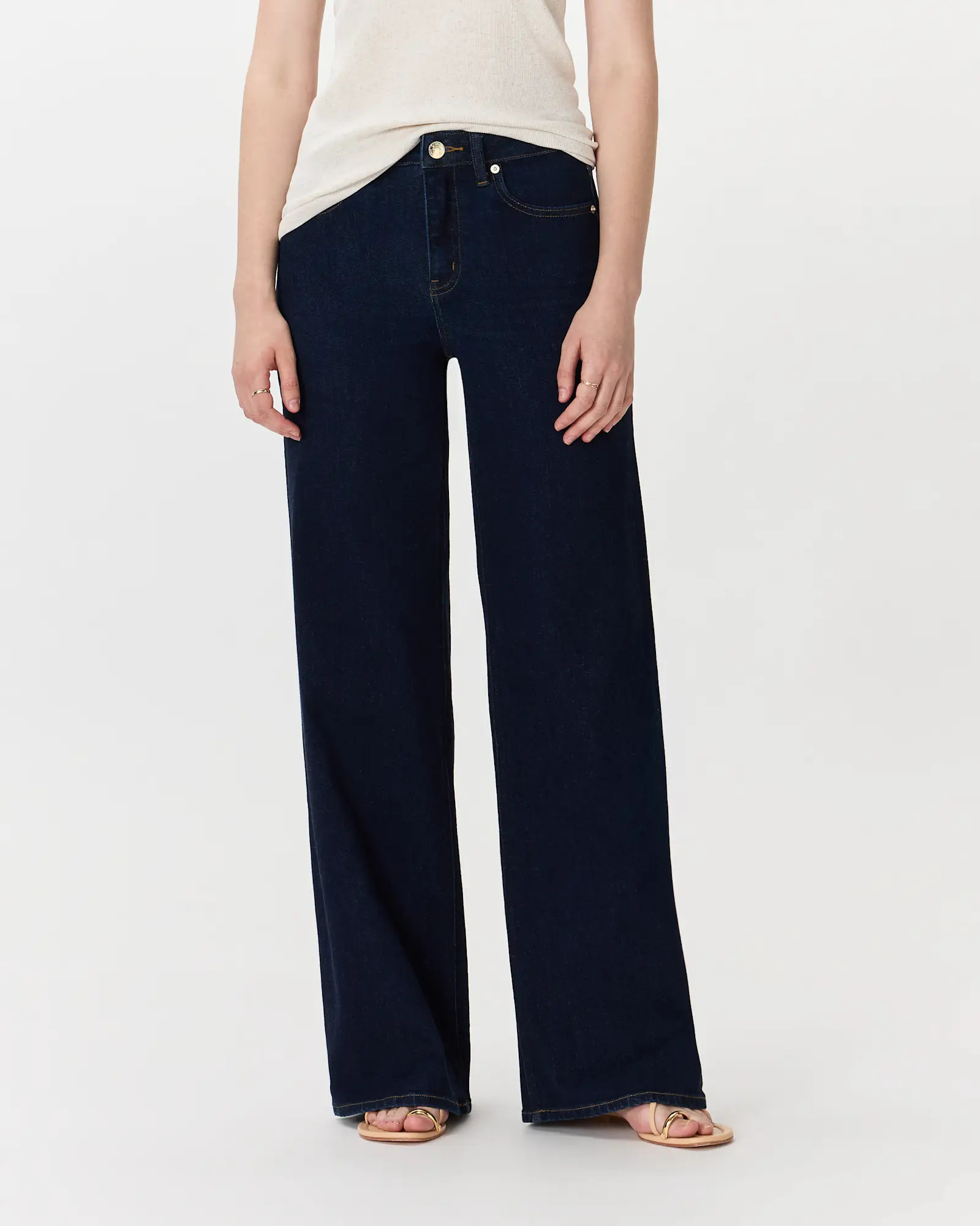 Bella Stretch Wide Leg Jeans | Quince