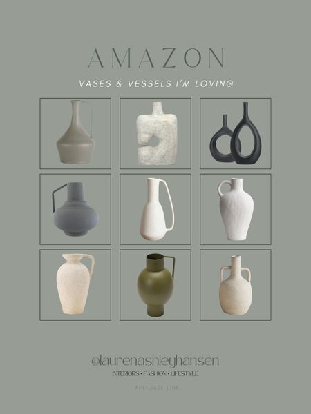 There is something about a stone vase with unique silhouettes or beautiful texture that I absolutely love! All of these vases and vessels are from Amazon and have such beautiful finishes to them. Affordable finds too! 

#LTKhome #LTKstyletip