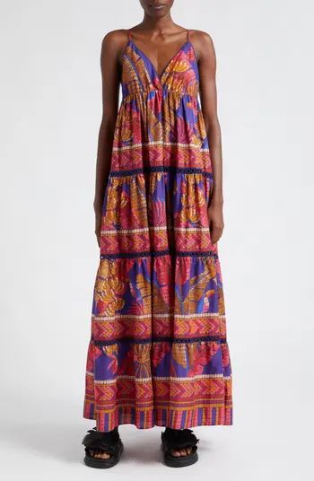 Forest Mosaic Maxi Dress | Nordstrom