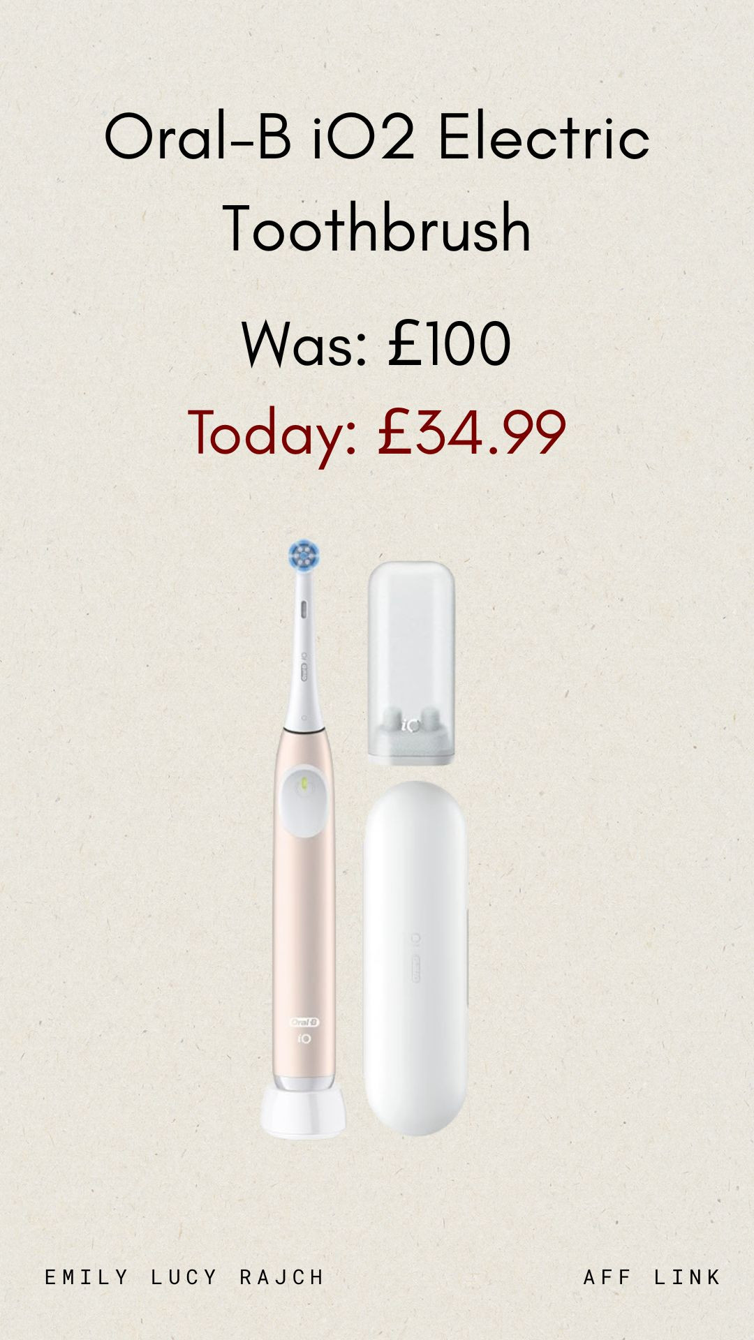 The perfect stocking filler and over 50% off it is such a steal!! Oral-B Electric Toothbrush at Amazon 

 #LTKCyberWeek #LTKuk #LTKsale