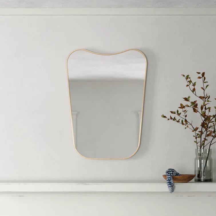 Bellona Metal Novelty Wall Mirror | Wayfair North America
