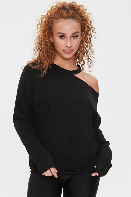 Active Cutout Long Sleeve Top | Forever 21 (US)