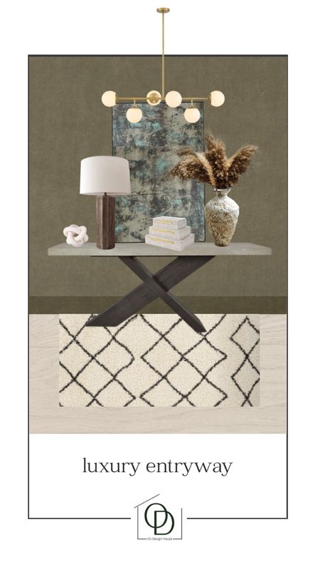Luxury front entry design

Black and grey console table, modern console table, ribbed wood lamp, extra large textured white vase, plush dried pampas grass, geometric neutral area rug, antiqued mirror, white knots wood decor, stacked leather boxes, gold and milk glass globe chandelier

Modern organic home

#LTKFind #LTKhome #LTKstyletip