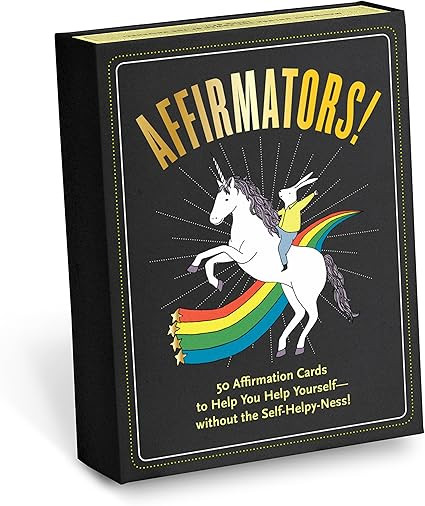 Affirmators! 50 Affirmation Cards to Help You Help Yourself - Without The Self-Helpy-Ness! | Amazon (US)