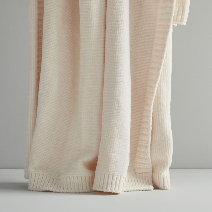 Luxe Chenille Throw  | West Elm (US)