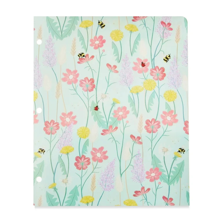 Pen+Gear 2-Pocket Poly Folder, 11.75 in x 9.5 in, Save The Bees | Walmart (US)