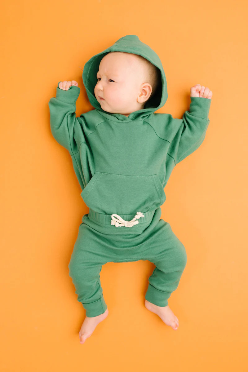Forest Hoodie Romper Set | Little One Shop Co