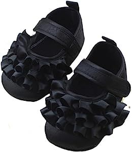 Baby Girl Soft Sole Princess Mary Jane Shoes Prewalker | Amazon (US)