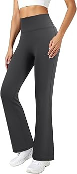 Flare Leggings for Women High Waisted Seamless Yoga Pants Tummy Control Workout Gym Leggings Boot... | Amazon (US)