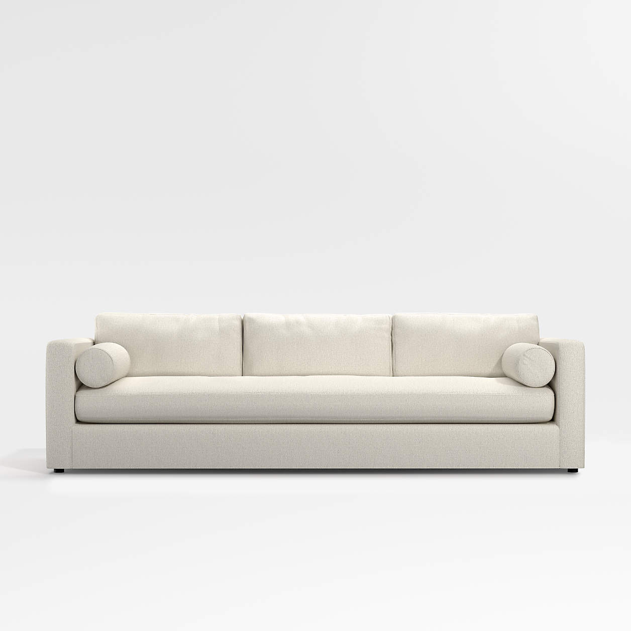Aris 105" Bench Grande Sofa + Reviews | Crate & Barrel | Crate & Barrel
