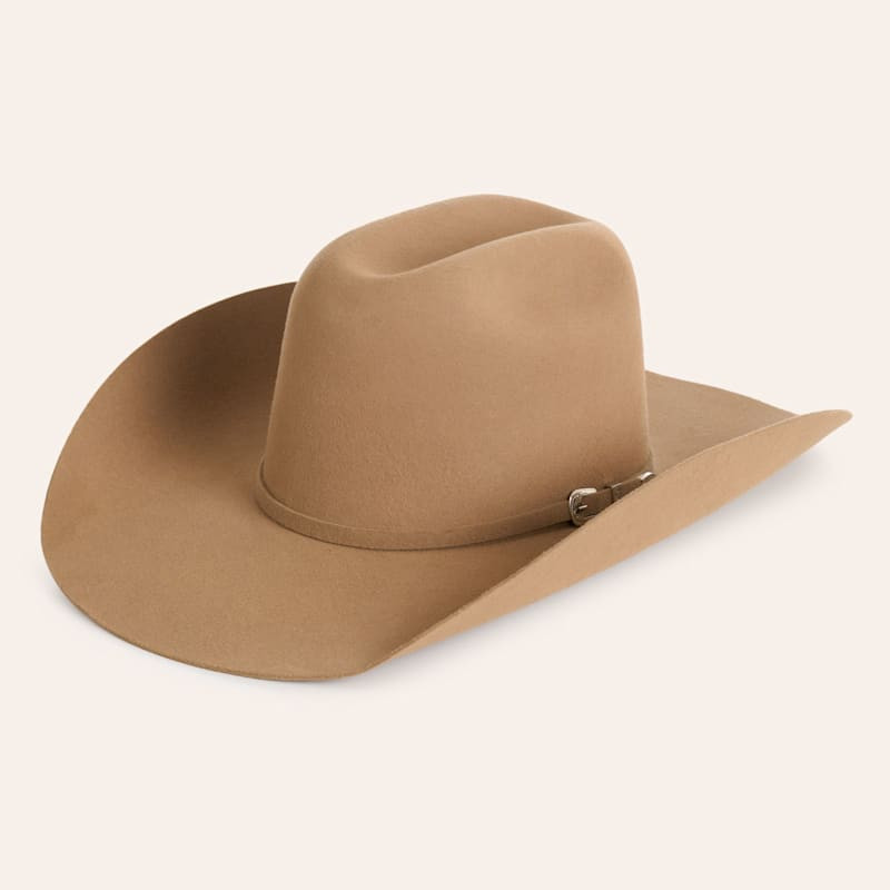 Cavender's 3X Duncan Fawn Cattleman's Crown Premium Wool Cowboy Hat | Cavender's