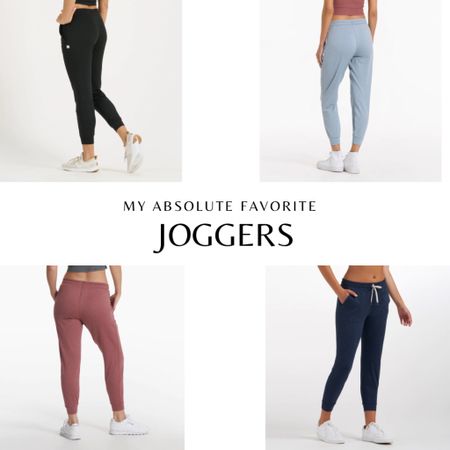 I LIVE in these joggers.  They are comfortable, soft, flattering, and can even be dressed up a little.  

#LTKunder100 #LTKFind