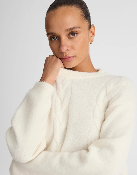 CloudSoft Drop-Shoulder Sweater | Madewell