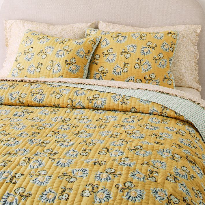 RHODE Toulon Quilt & Shams | West Elm (US)