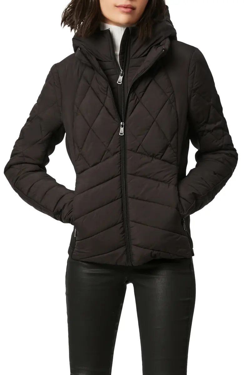 Puffer Jacket with Removable Bib & Hood | Nordstrom