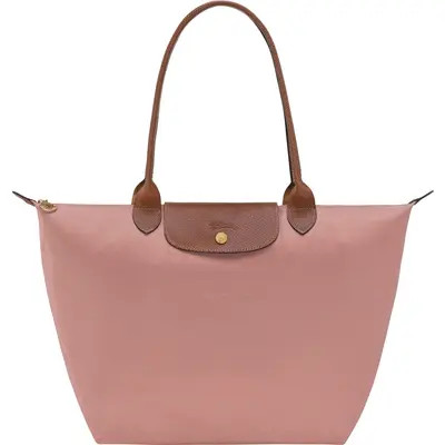Longchamp Large Le Pliage Tote in Orange/Orange at Nordstrom | Nordstrom