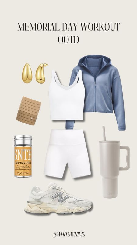 Memorial Day outfit perfect for a workout! 

Summer outfit 
Workout outfit 
Gym outfit 
Lululemon
Hair tools 
Beauty 

#LTKBeauty #LTKStyleTip #LTKActive