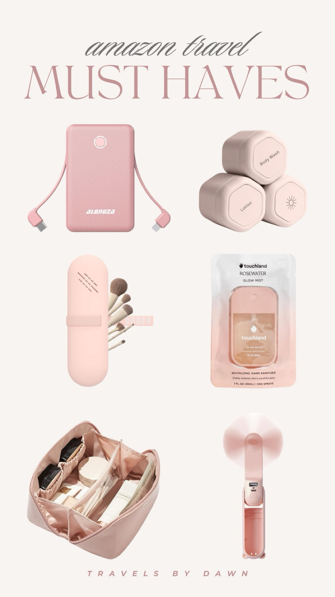 Cyber Monday steals are here, and I’m sharing my must-have Amazon travel essentials! ✈️ From packing cubes to portable chargers, these items are game-changers for your next adventure. 🧳✨ Shop them now while they’re on sale! 

#LTKGiftGuide #LTKTravel #LTKCyberWeek