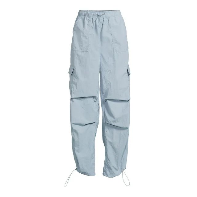 No Boundaries Juniors’ Parachute Pants, Sizes XS-XXXL, 29.5" Inseam | Walmart (US)