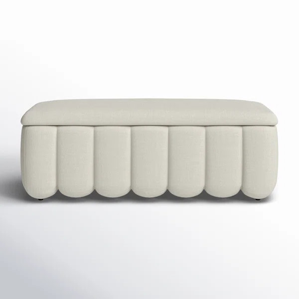 Jeddo Polyester Blend Upholstered Storage Bench | Wayfair North America
