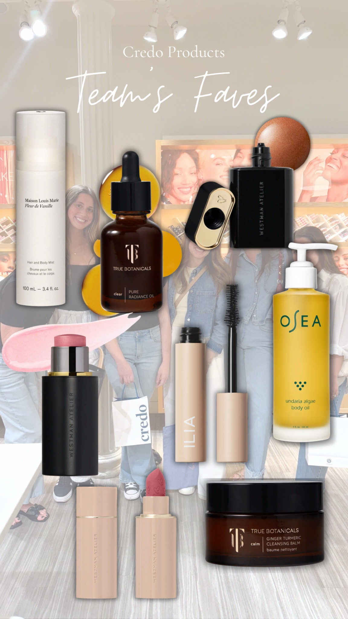 Last week the team was pampered at Credo for a night of facials and makeup and we all left with some goodies! Here are the team’s favorites! 