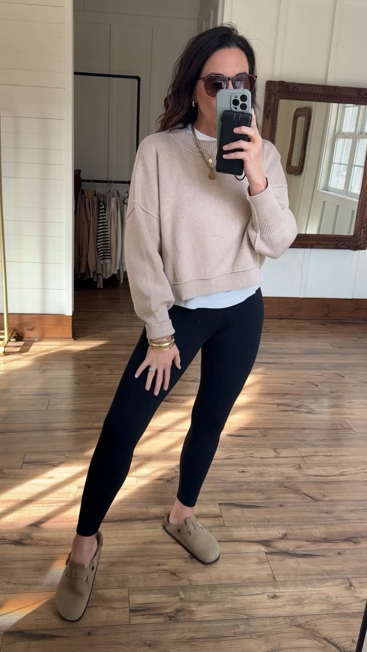 Go to outfit, so chic and comfy. The sweater feels so good and soft.

#LTKStyleTip #LTKSeasonal