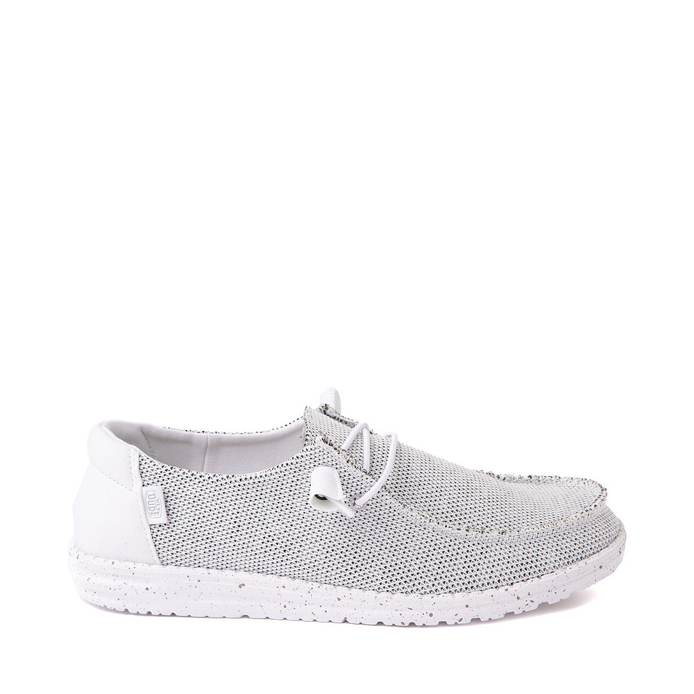 Womens Hey Dude Wendy Sox Slip On Casual Shoe - White | Journeys