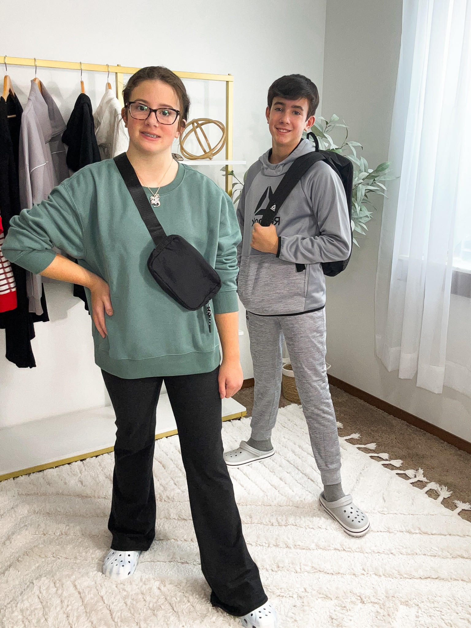 Back to school fashion finds from Walmart! 
Athletic works pullover and flare leggings. Athletic works belt bag (Lululemon vibes).  Reebok hoodie and athletic pants. Reebok backpack! Walmart now sells Crocs! My kids are all about their Crocs these days!  

#LTKKids #LTKBacktoSchool #LTKFindsUnder50