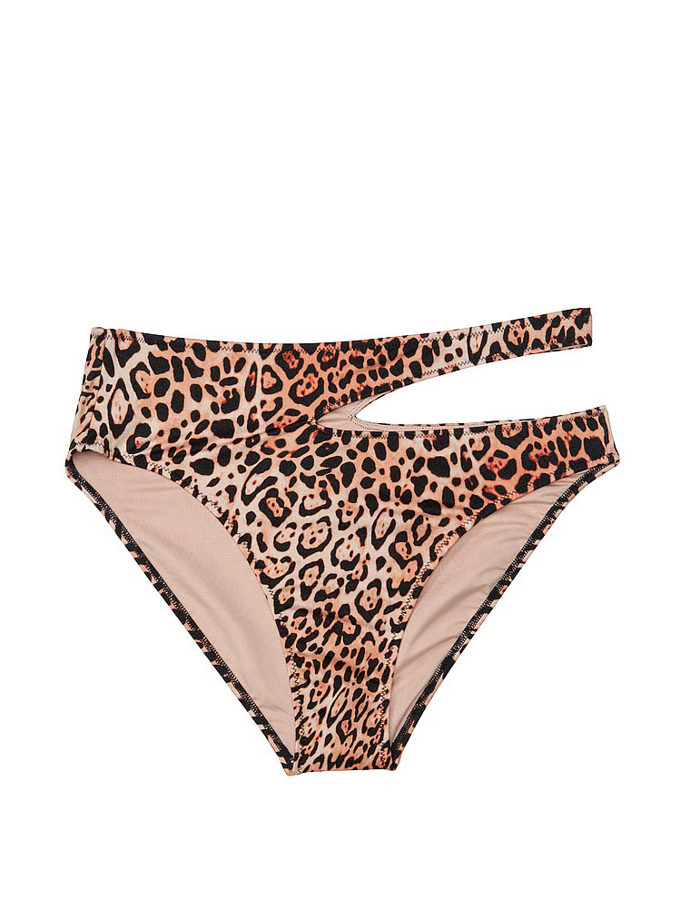 Lagos Cutout High Waist Cheeky Swim Bottom | Victoria's Secret (US / CA )