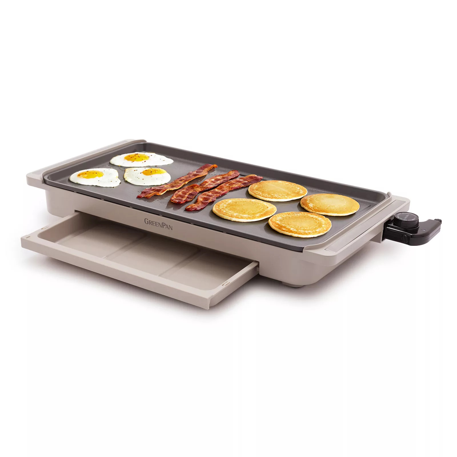 GreenPan PFAS-Free Advanced Electric Griddle & Warming Drawer | Kohl's