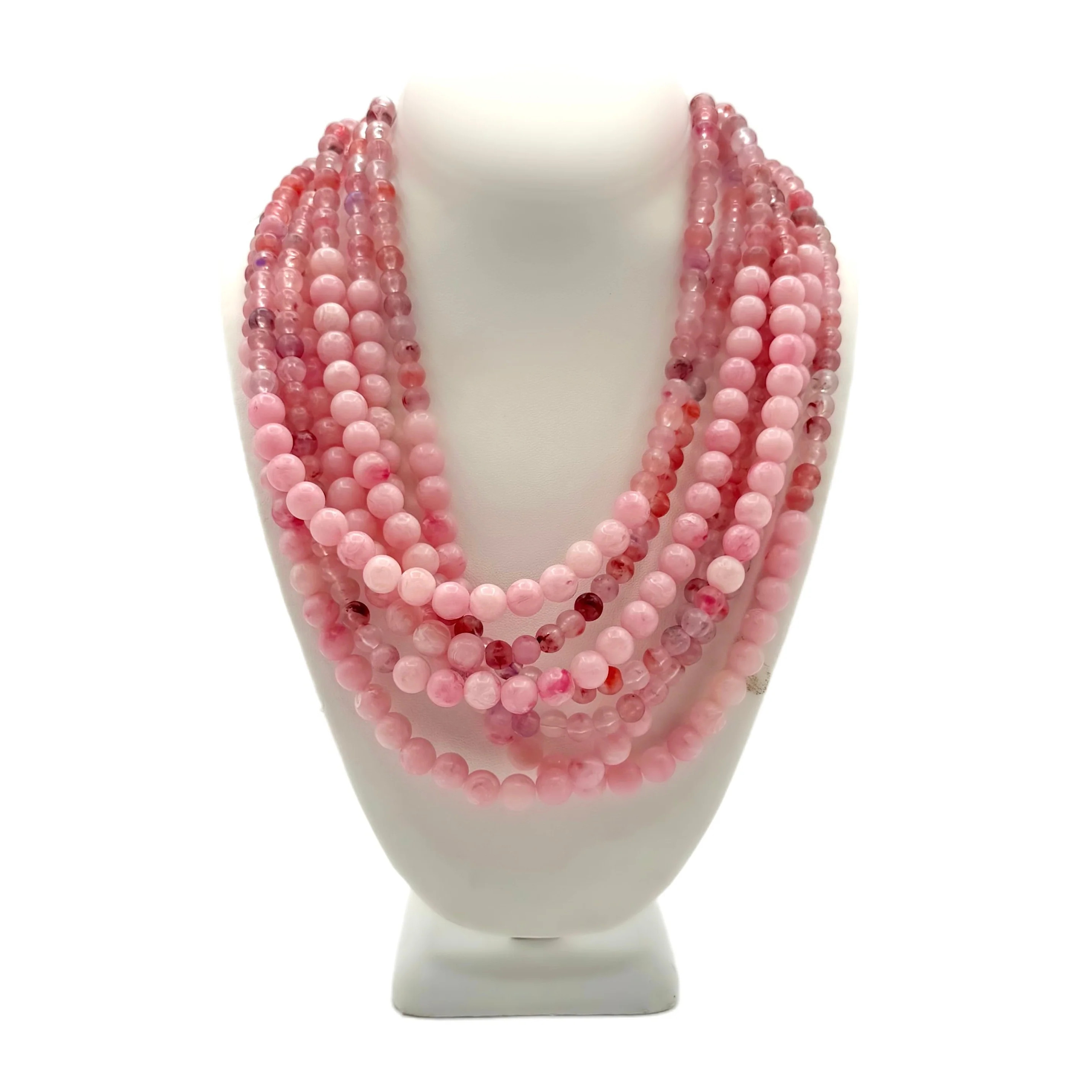 Helena Carnation Pink Necklace | Fairchild Baldwin