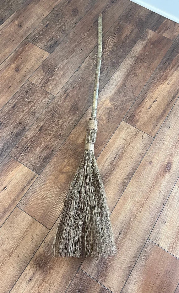 Witch Broom Witch Besom Cinnamon Scented Fall Decor - Etsy | Etsy (US)