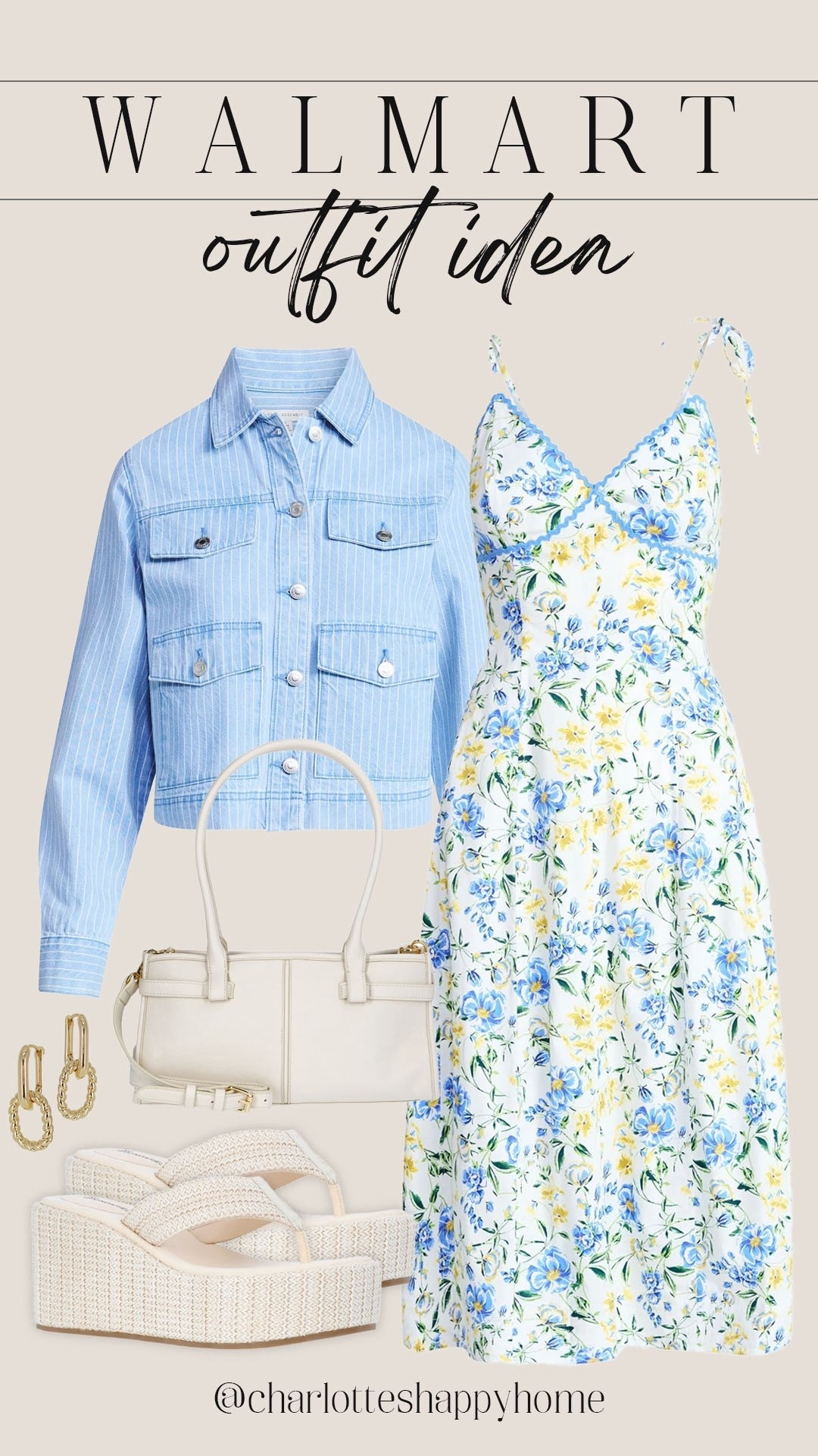 The most beautiful spring outfit from Walmart!

#walmartfinds

Walmart finds. Walmart fashion. Walmart new arrivals. Walmart floral spring dress. Walmart Easter outfit. Walmart denim jacket. Walmart spring outfit  

#LTKSeasonal #LTKspringtrends #LTKspring