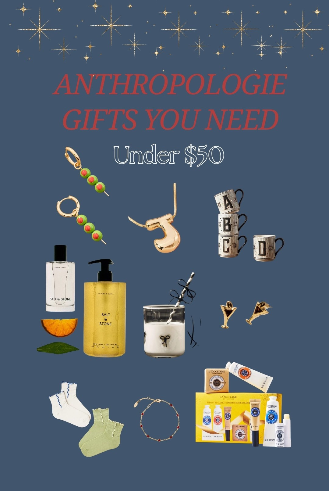 Anthropologie gifts under $50



#LTKHoliday #LTKGiftGuide #LTKSaleAlert