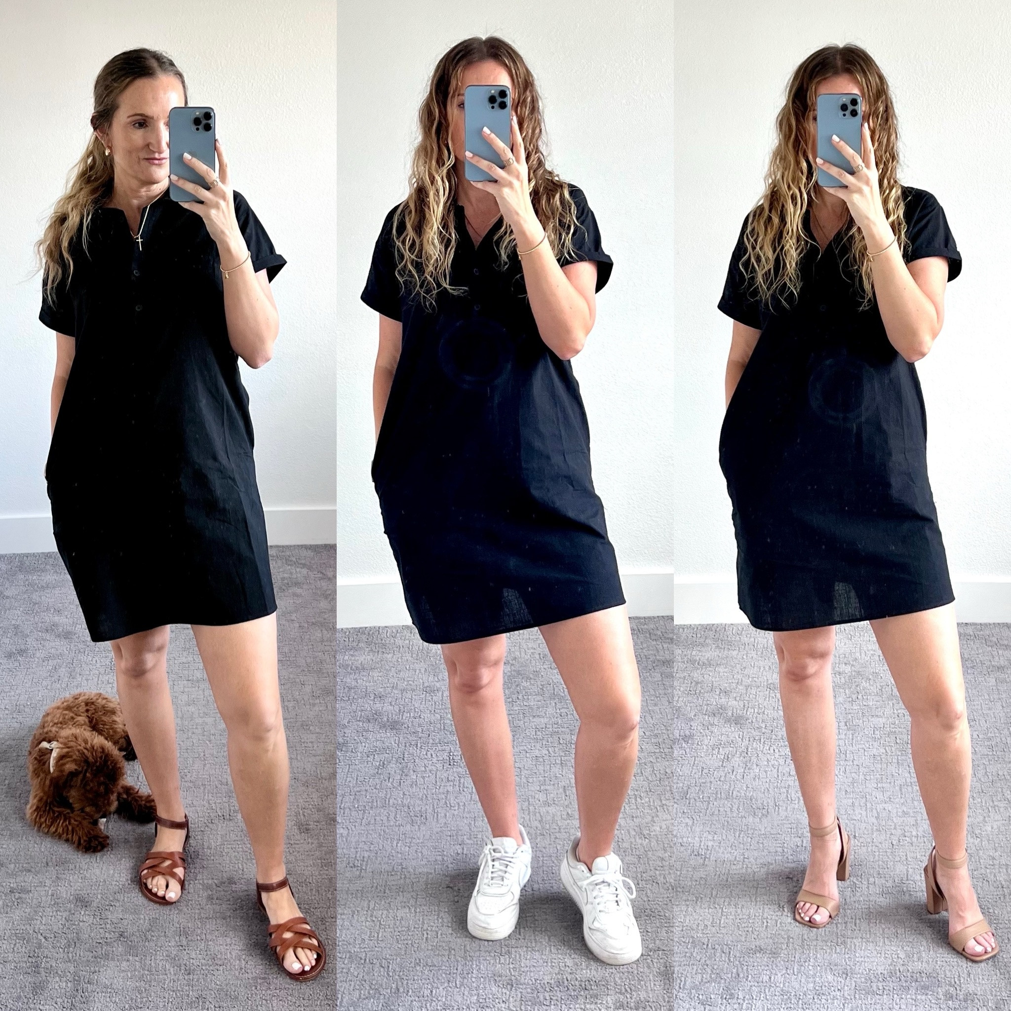 3 different styles same dress!

Amazon fashion / Amazon dress / summer dress / ootd / outfits / outfit idea / black dress / casual dress / Amazon fashion finds  

#LTKFindsUnder50 #LTKWorkwear #LTKStyleTip
