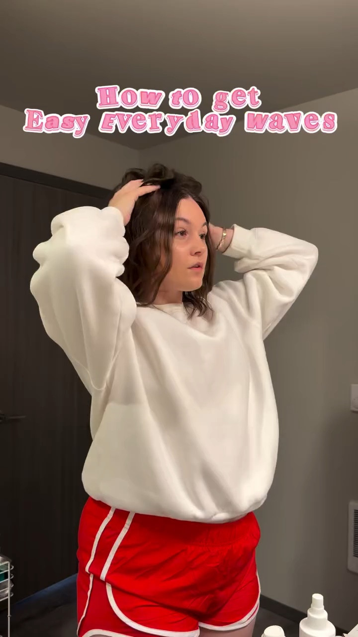 Save for a quick and easy hairdo that will last DAYS 😉

I love a good wavy hairdo and this video concept has been in my head for a week 🤣 I recently discovered @hairstorystudio and their salt free texture spray is the secret to long lasting waves!

#wavyhair #wavyhairstyle #howtogetwaves #everydaywaves #shorthairstyle

#LTKBeauty #LTKgrwm #LTKmorningroutine