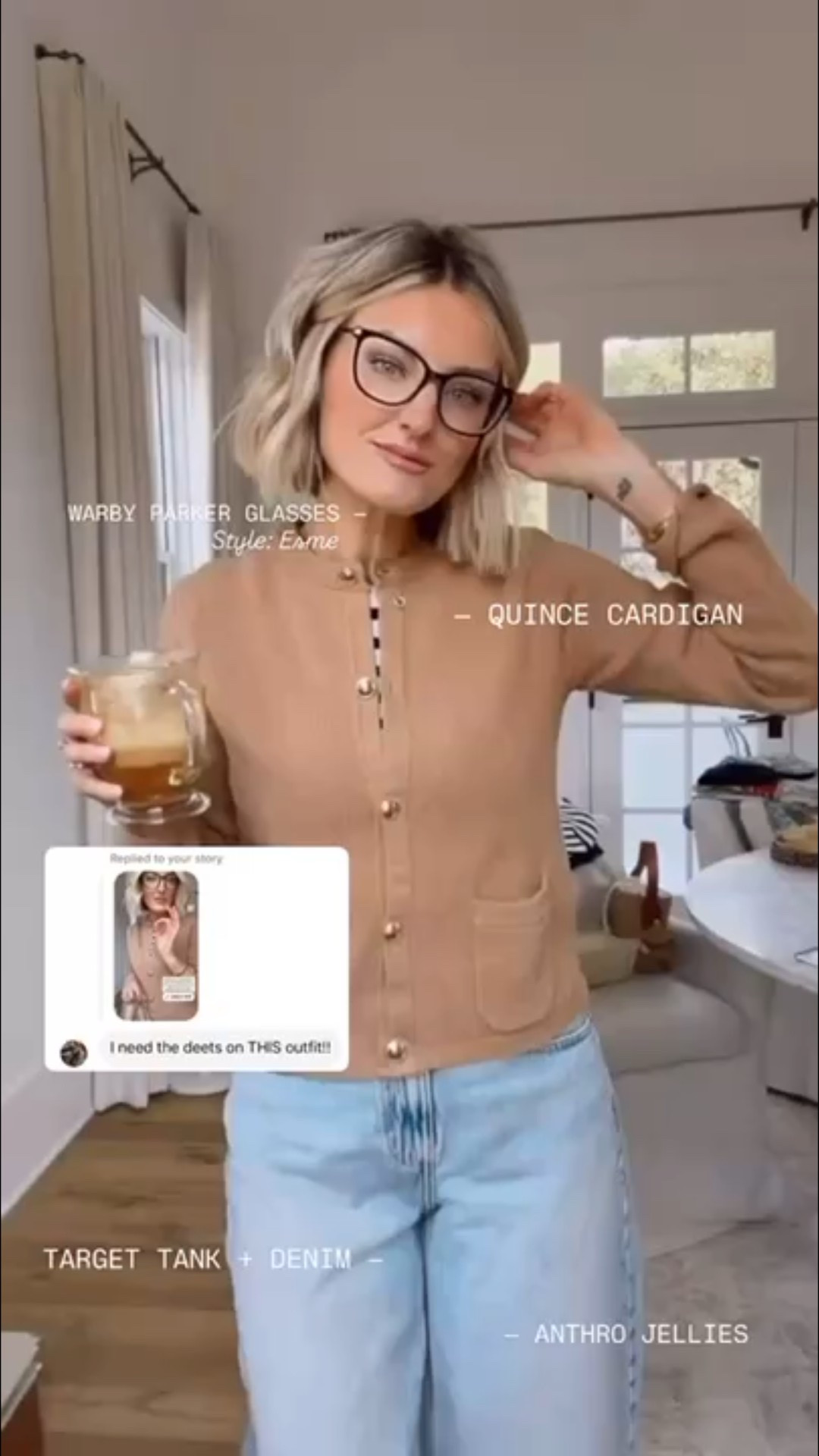 This is such a great everyday look 💕 these barrel jeans have been on repeat for me recently! Wearing S/4.

Loverly Grey, Quince, Target find, Target fashion, spring fashion, spring outfit ideas 

#LTKSeasonal #LTKootd