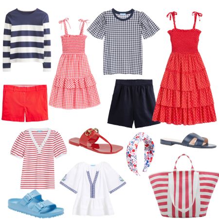 4th of July outfit ideas! And outfits to enjoy all summer long ❤️💙 #redwhiteblue #momvacation #salepicks 

#LTKSeasonal #LTKtravel #LTKunder100