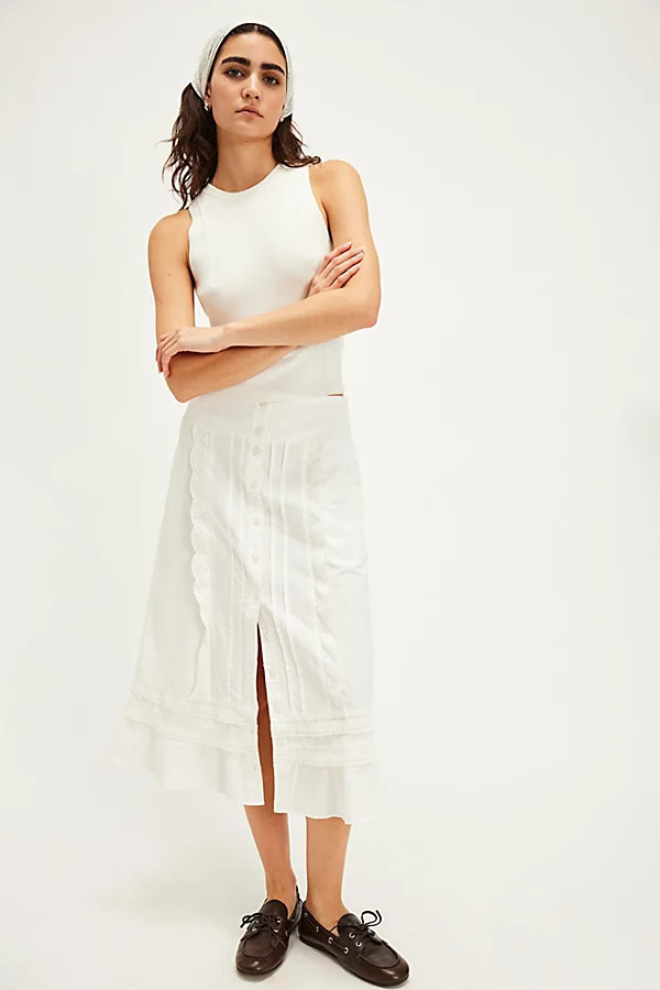 Whitney Midi Skirt | Free People (Global - UK&FR Excluded)