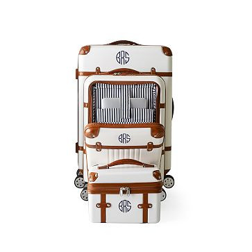 Terminal 1 Checked, Zip Front Carry-On, Cosmetic Case Set | Mark and Graham