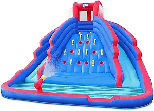 Sunny & Fun Ultra Climber Inflatable Water Slide Park – Heavy-Duty for Outdoor Fun - Climbing W... | Amazon (US)