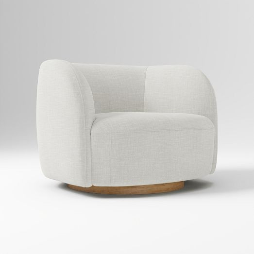 Laurent Grand Swivel Chair | West Elm (US)