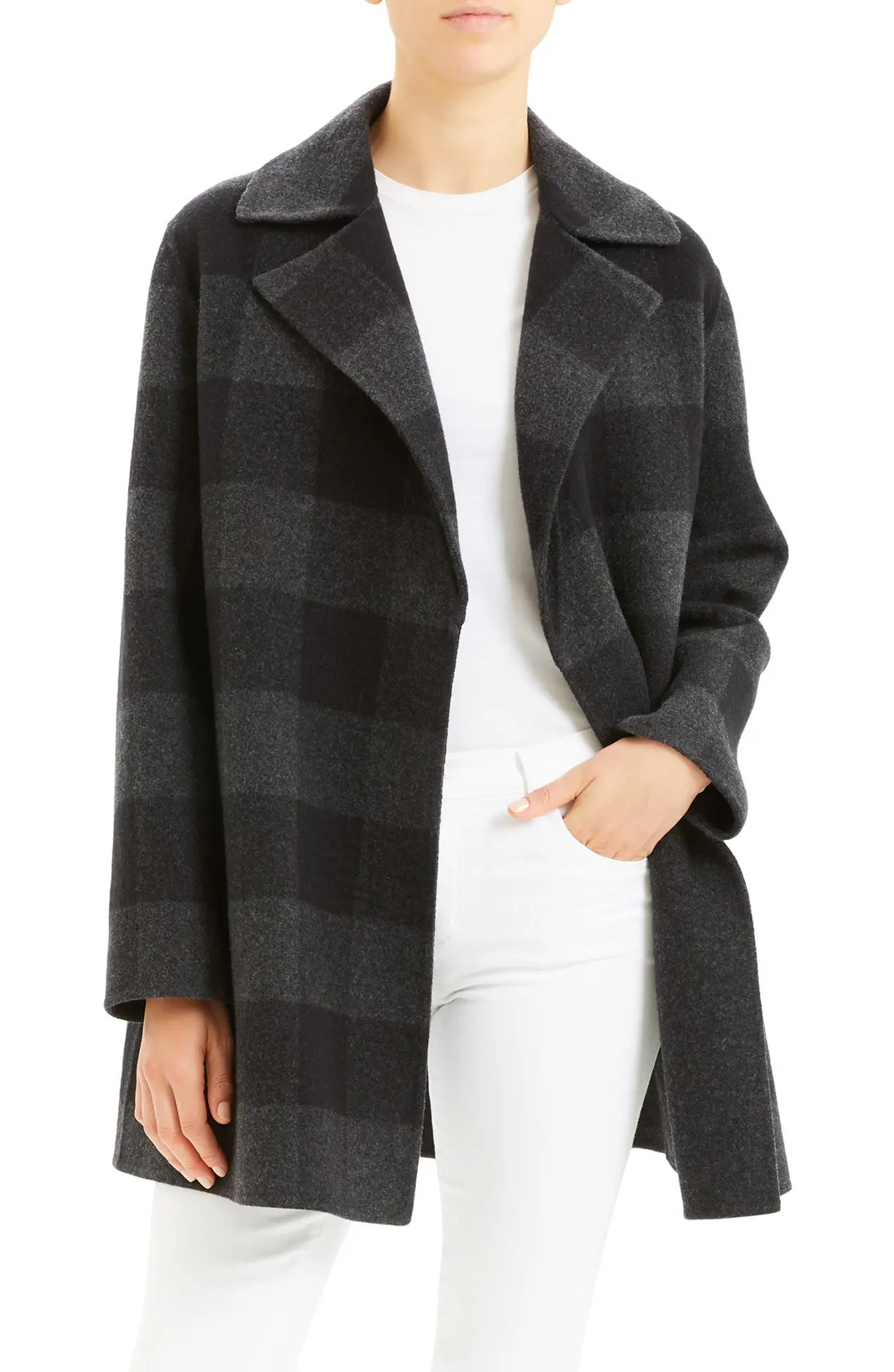 Buffalo Plaid Wool Coat | Nordstrom Rack