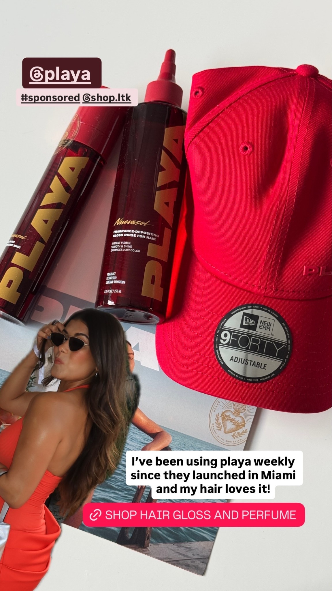 I’ve been using playa weekly since they launched in Miami and my hair loves it! @playa  #sponsored @shop.ltk hair gloss hair treatment hair perfume hair tips hair lover damage hair fine hair volume restore hair