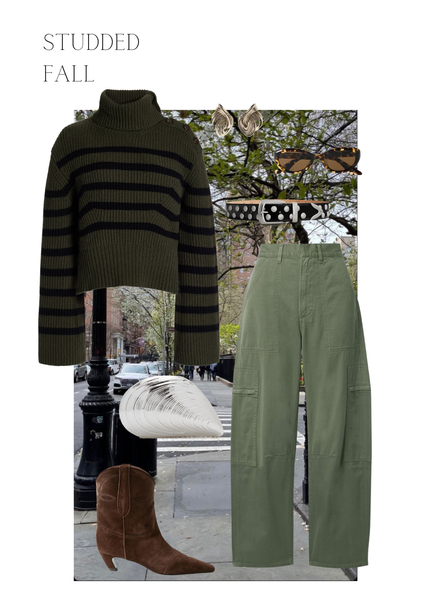 A studded fall