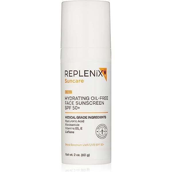 Replenix Oil-Free Tinted Face Sunscreen SPF 50+ | Amazon (US)